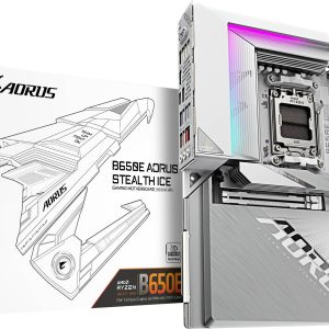 Gigabyte B650E A STEALTH ICE Moederbord Socket AMD AM5 Vormfactor ATX Moederbord chipset AMD® B650 Gigabyte B650E A STEALTH ICE Moederbord Socket AMD AM5 Vormfactor ATX Moederbord chipset AMD® B650