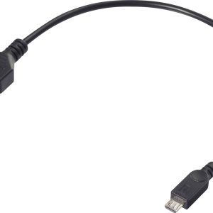 Renkforce USB 2.0 Adapterkabel [1x Micro-USB 2.0 B stekker – 1x Klemverbinding] RF-6443956 30 cm PVC-mantel