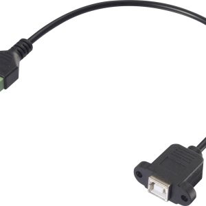 Renkforce USB 2.0 Adapterkabel [1x USB 2.0 bus B – 1x Klemverbinding] RF-6443972 30 cm PVC-mantel