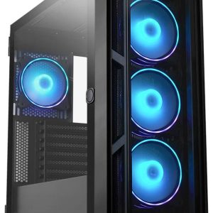 Chieftec GA-01B-TG-OP Midi-tower PC-behuizing Zwart Chieftec GA-01B-TG-OP Midi-tower PC-behuizing Zwart