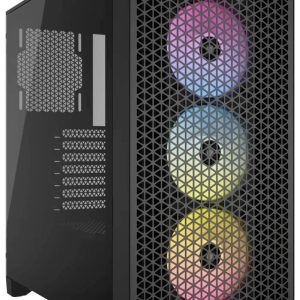 Corsair CC-9011255-WW Midi-tower PC-behuizing Zwart Zijvenster Corsair CC-9011255-WW Midi-tower PC-behuizing Zwart Zijvenster