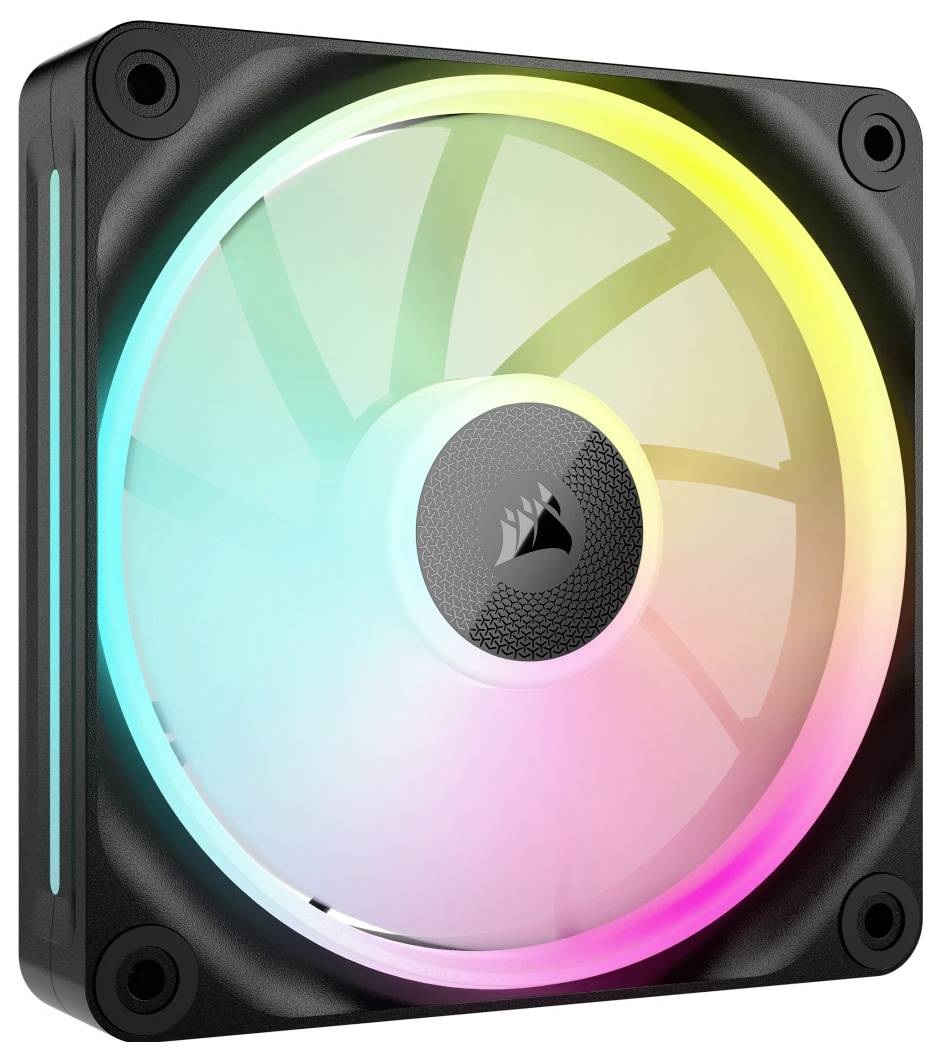 Corsair CO-9051027-WW PC-ventilator Zwart (b x h x d) 140 x 25 x 140 mm