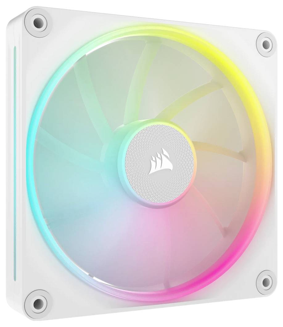 Corsair CO-9051031-WW PC-ventilator Wit (b x h x d) 140 x 25 x 140 mm