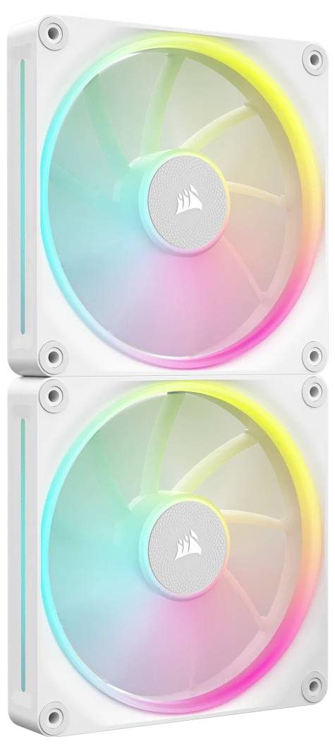 Corsair CO-9051032-WW PC-ventilator Wit (b x h x d) 140 x 25 x 140 mm