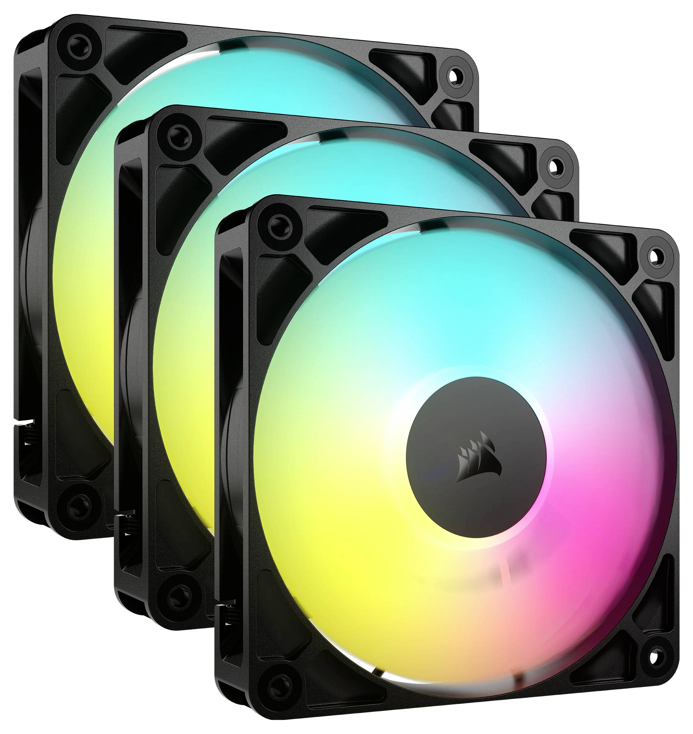 Corsair CO-9050181-WW PC-ventilator Zwart (b x h x d) 120 x 25 x 120 mm
