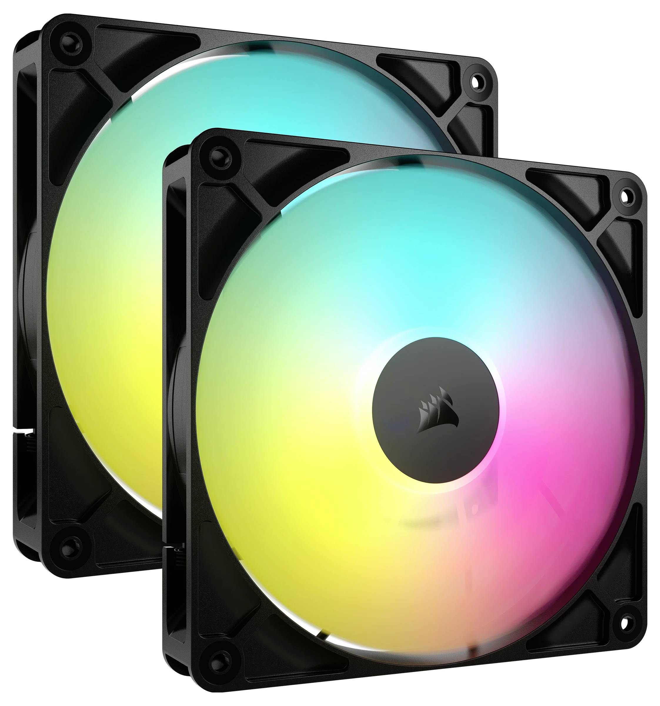 Corsair CO-9050183-WW PC-ventilator Zwart (b x h x d) 140 x 25 x 140 mm