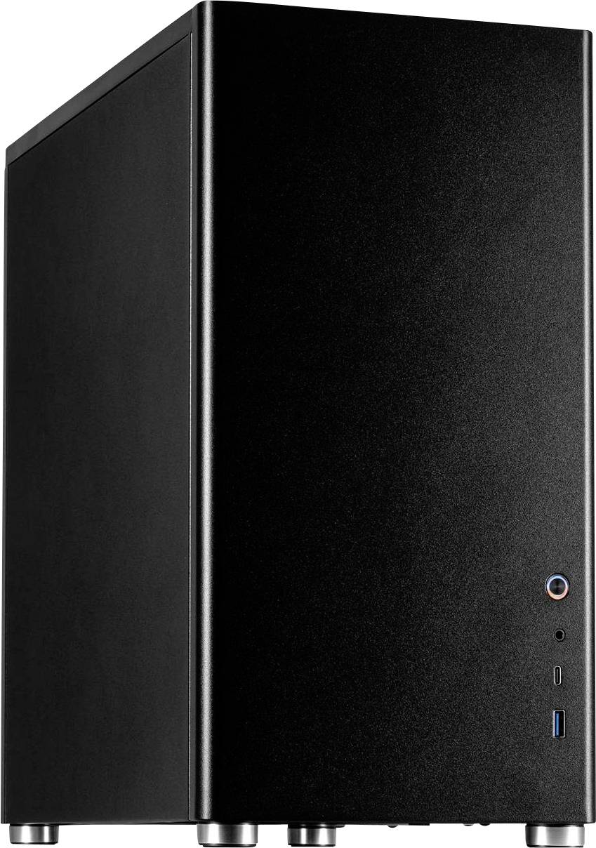 Inter-Tech 88881366 Midi-tower PC-behuizing Zwart