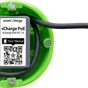 Smart Things sCharge PoE FIT L PoE+ Adapter 22 W, 25 W 2.6 A USB Power Delivery (USB-PD) Smart Things sCharge PoE FIT L PoE+ Adapter 22 W, 25 W 2.6 A USB Power Delivery (USB-PD)