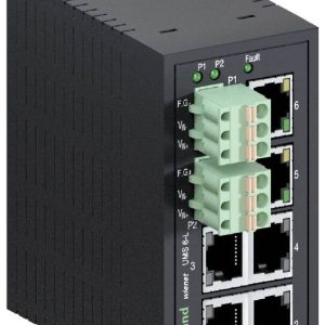 Wieland Electric 83.040.0000.1 WIENET UMS 6-L Netwerk switch Wieland Electric 83.040.0000.1 WIENET UMS 6-L Netwerk switch