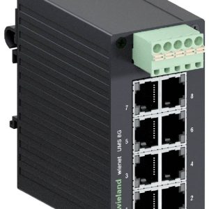 Wieland Electric 83.040.0106.0 WIENET UMS 8G Netwerk switch Wieland Electric 83.040.0106.0 WIENET UMS 8G Netwerk switch