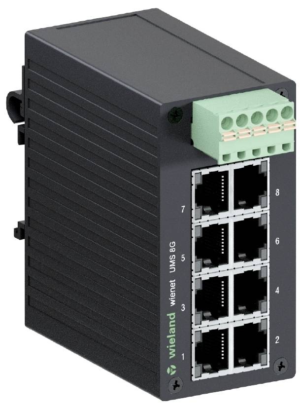 Wieland Electric 83.040.0106.0 WIENET UMS 8G Netwerk switch