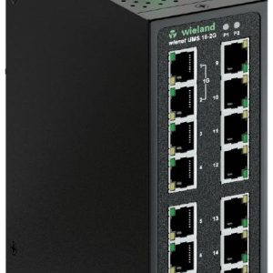 Wieland Electric 83.040.0160.0 WIENET UMS 16-2G Netwerk switch Wieland Electric 83.040.0160.0 WIENET UMS 16-2G Netwerk switch