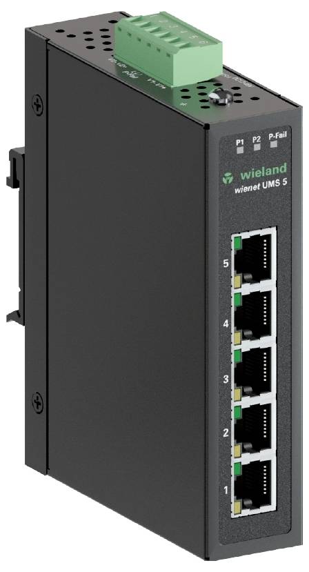 Wieland Electric 83.040.1001.0 WIENET UMS 5-W Netwerk switch