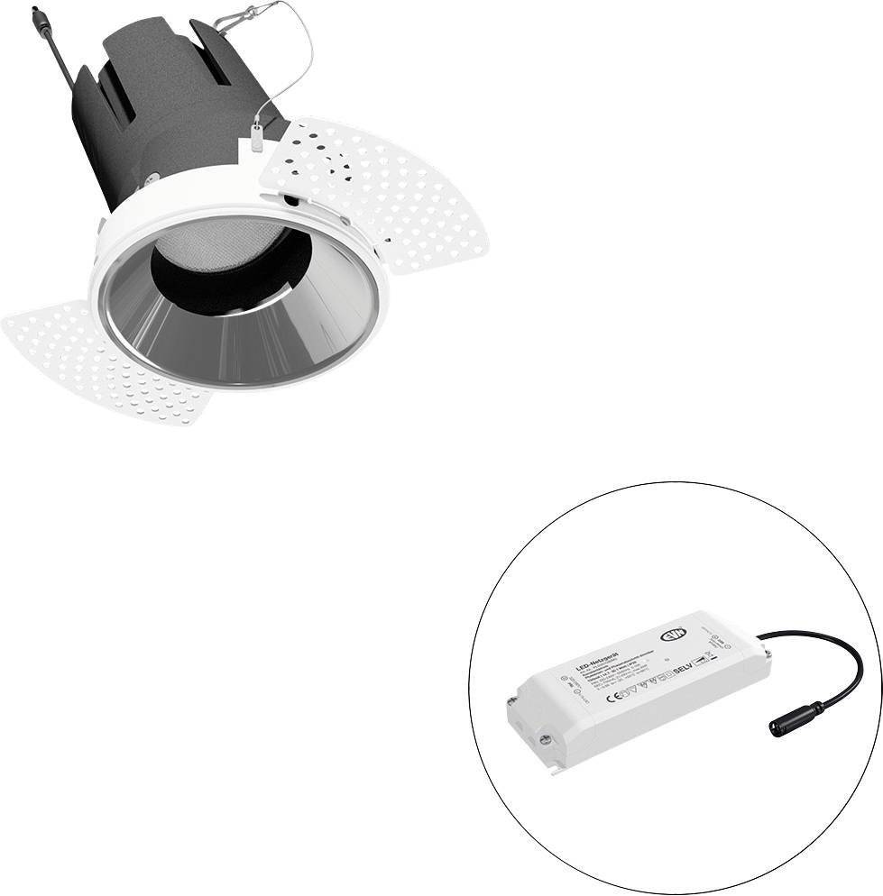 EVN F02R11AM2530L15P F02R11AM2530L15P LED-plafondspot