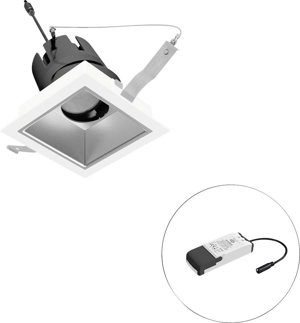 EVN F04R14SM0627L24P F04R14SM0627L24P LED-plafondspot