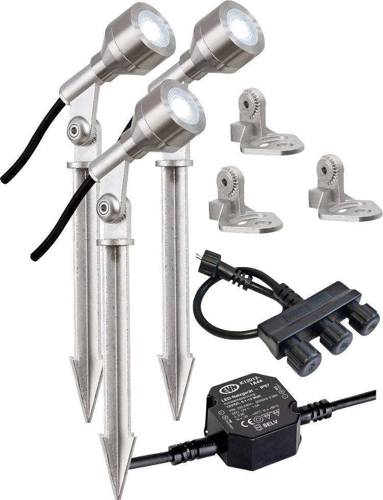 EVN P68123501-3 P681235013 LED-tuinspotset