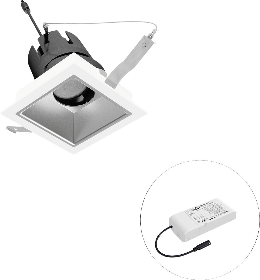 EVN F04R14SM0640L24D F04R14SM0640L24D LED-plafondspot