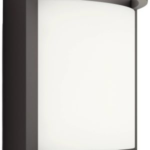 Philips LED Samondra 8720169276864 LED-buitenlamp (wand) LED 3.8 W Antraciet Philips LED Samondra 8720169276864 LED-buitenlamp (wand) LED 3.8 W Antraciet