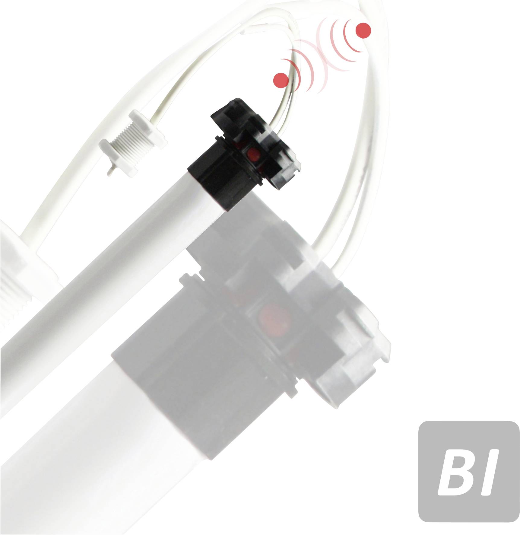 Heicko HRSDC4013-14-40-BI Draadloze buismotor 40 mm 29 kg 38.8 W 13 Nm