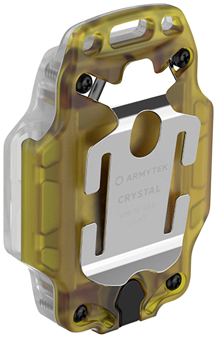 ArmyTek F07001Y Crystal Yellow Kleine mobiele lamp LED Geel, Transparant