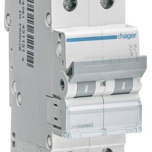 Hager MCN216 Zekeringautomaat 2-polig 16 A 400 V