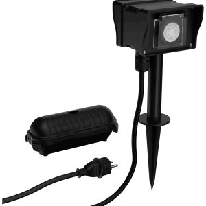 Ansmann 1260-0012 Schakelklok Analoog Dagprogramma 3680 W IP44 Ansmann 1260-0012 Schakelklok Analoog Dagprogramma 3680 W IP44
