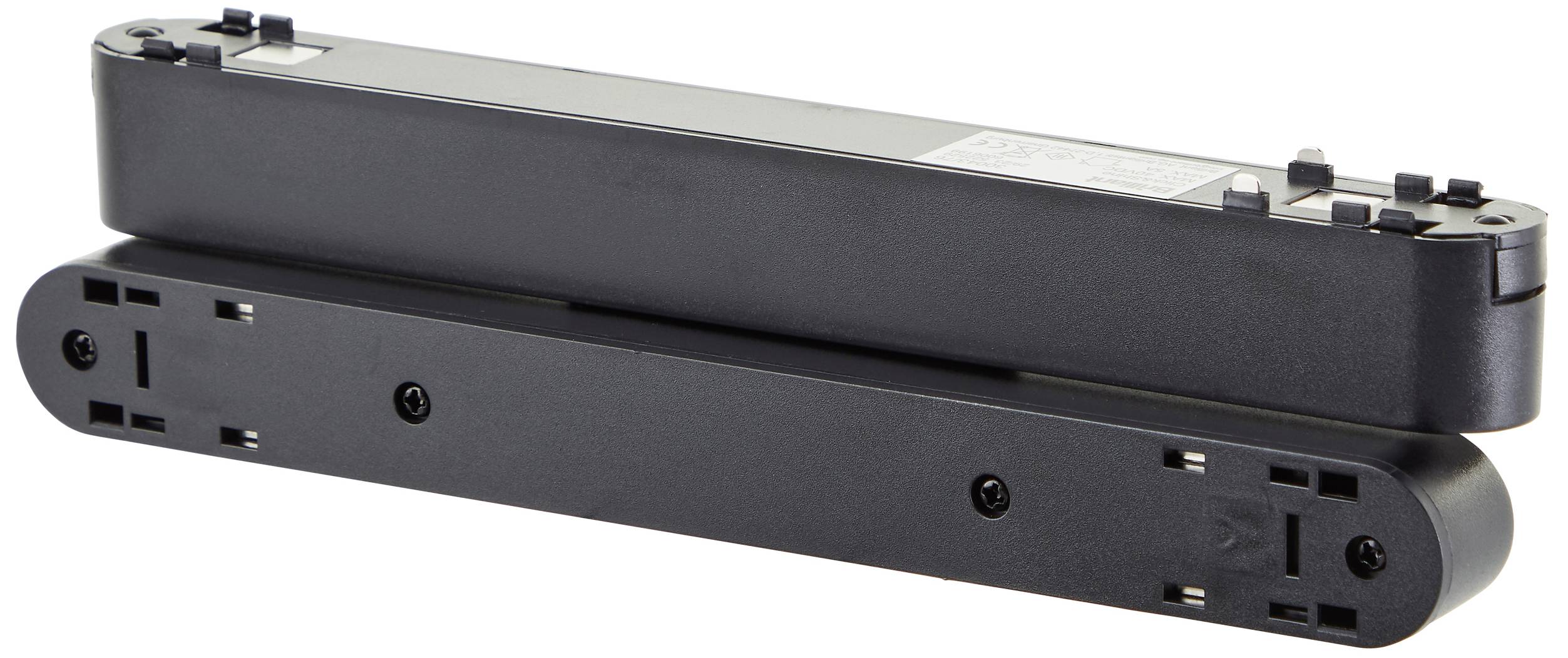 Brilliant 12V-railsysteemcomponenten Railadapter Zand, Zwart 30043/76 Click&Shine Adapter schwenkbar 22,2 cm