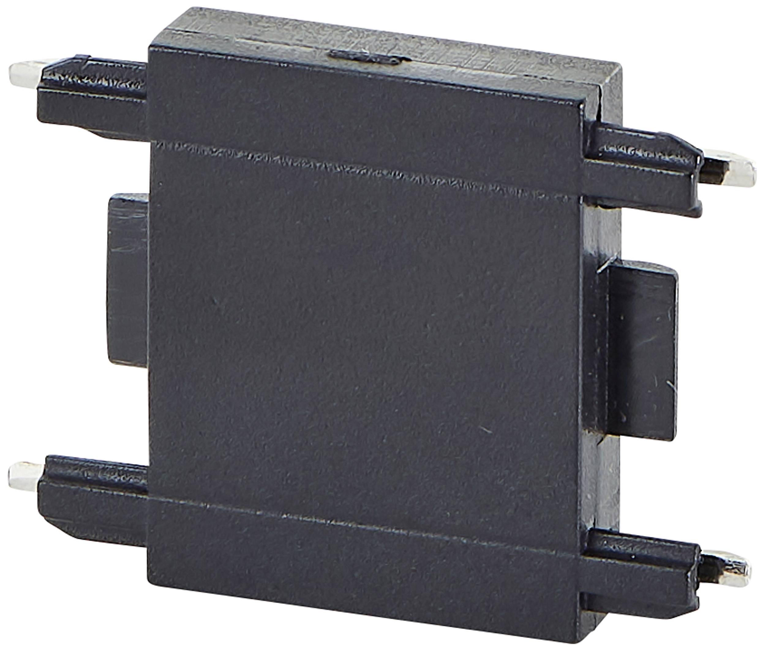 Brilliant 12V-railsysteemcomponenten Verbinder Zand, Zwart 30038/76 Click&Shine Verbinder kurz