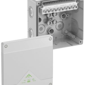 Spelsberg Abox 100-10² Aftakkast (l x b x h) 152 x 152 x 80 mm Grijs IP66 1 stuk(s) Spelsberg Abox 100-10² Aftakkast (l x b x h) 152 x 152 x 80 mm Grijs IP66 1 stuk(s)