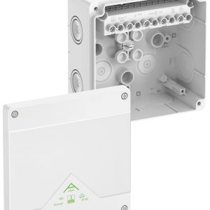 Spelsberg Abox 100-10²/w Aftakkast (l x b x h) 152 x 152 x 80 mm Wit IP66 1 stuk(s) Spelsberg Abox 100-10²/w Aftakkast (l x b x h) 152 x 152 x 80 mm Wit IP66 1 stuk(s)