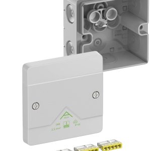 Spelsberg Abox 040-2,5² Aftakkast (l x b x h) 102 x 102 x 57 mm Grijs IP66 1 stuk(s) Spelsberg Abox 040-2,5² Aftakkast (l x b x h) 102 x 102 x 57 mm Grijs IP66 1 stuk(s)