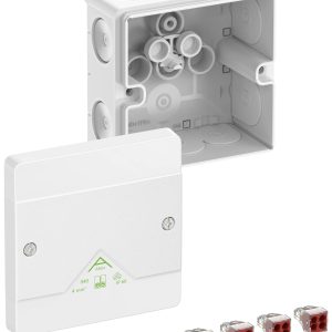 Spelsberg Abox 040-4²/w Aftakkast (l x b x h) 102 x 102 x 57 mm Wit IP66 1 stuk(s) Spelsberg Abox 040-4²/w Aftakkast (l x b x h) 102 x 102 x 57 mm Wit IP66 1 stuk(s)