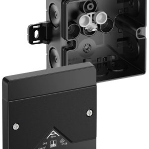 Spelsberg Abox 040 AB-L/sw Aftakkast (l x b x h) 102 x 102 x 57 mm Zwart IP66 1 stuk(s) Spelsberg Abox 040 AB-L/sw Aftakkast (l x b x h) 102 x 102 x 57 mm Zwart IP66 1 stuk(s)