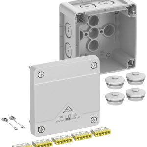 Spelsberg Abox Pro 025-2,5² Aftakkast (l x b x h) 92 x 92 x 60 mm Grijs IP66, IP67, IP69 1 stuk(s) Spelsberg Abox Pro 025-2,5² Aftakkast (l x b x h) 92 x 92 x 60 mm Grijs IP66, IP67, IP69 1 stuk(s)