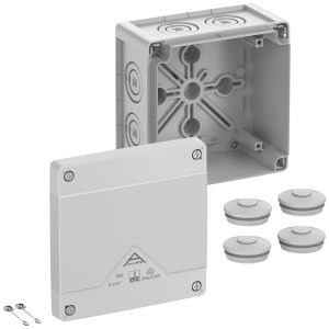 Spelsberg Abox Pro 060-L Aftakkast (l x b x h) 127 x 127 x 75 mm Grijs IP66, IP67, IP69 1 stuk(s) Spelsberg Abox Pro 060-L Aftakkast (l x b x h) 127 x 127 x 75 mm Grijs IP66, IP67, IP69 1 stuk(s)