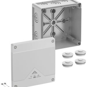 Spelsberg Abox Pro 100-L Aftakkast (l x b x h) 152 x 152 x 85 mm Grijs IP66, IP67, IP69 1 stuk(s) Spelsberg Abox Pro 100-L Aftakkast (l x b x h) 152 x 152 x 85 mm Grijs IP66, IP67, IP69 1 stuk(s)