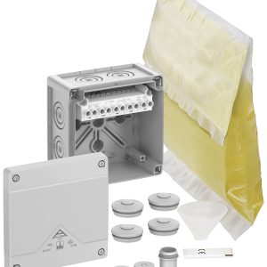 Spelsberg Abox Pro XT-6² Aftakkast (l x b x h) 127 x 127 x 75 mm Grijs IP66, IP68 1 stuk(s) Spelsberg Abox Pro XT-6² Aftakkast (l x b x h) 127 x 127 x 75 mm Grijs IP66, IP68 1 stuk(s)