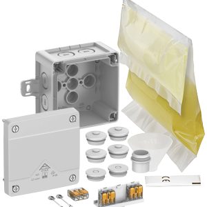 Spelsberg Abox Pro XT SLK-2,5² Aftakkast (l x b x h) 92 x 92 x 60 mm Grijs IP66, IP68 1 stuk(s) Spelsberg Abox Pro XT SLK-2,5² Aftakkast (l x b x h) 92 x 92 x 60 mm Grijs IP66, IP68 1 stuk(s)