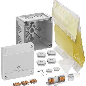 Spelsberg Abox Pro XT SLK-4² Aftakkast (l x b x h) 102 x 102 x 70 mm Grijs IP66, IP68 1 stuk(s) Spelsberg Abox Pro XT SLK-4² Aftakkast (l x b x h) 102 x 102 x 70 mm Grijs IP66, IP68 1 stuk(s)