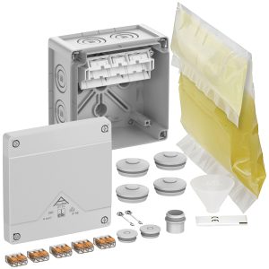 Spelsberg Abox Pro XT SL-4² Aftakkast (l x b x h) 127 x 127 x 75 mm Grijs IP66, IP68 1 stuk(s) Spelsberg Abox Pro XT SL-4² Aftakkast (l x b x h) 127 x 127 x 75 mm Grijs IP66, IP68 1 stuk(s)