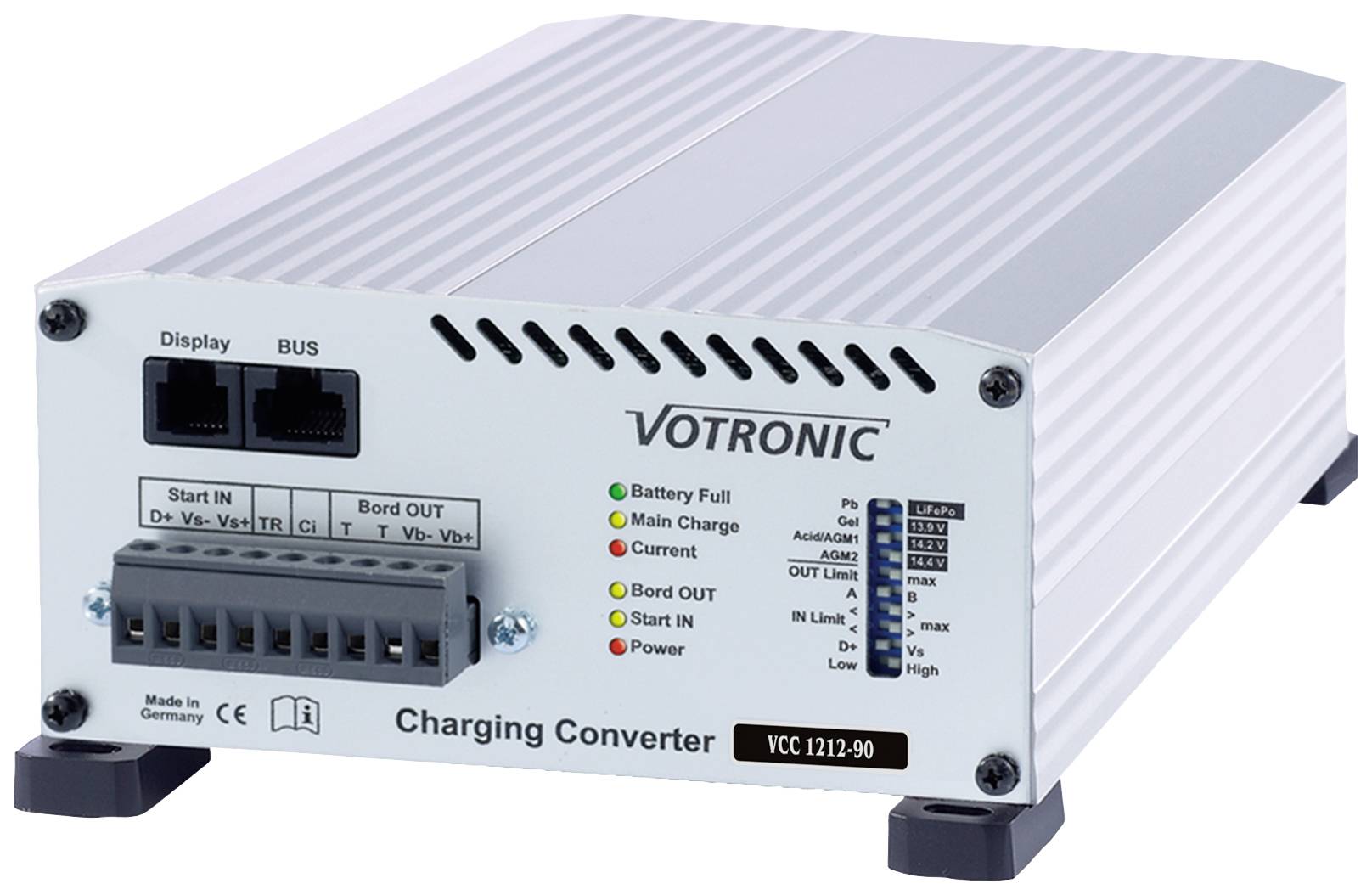 Votronic VCC 1212-90 Laadregelaar voor zonne-energie 12 V/AC 90 A