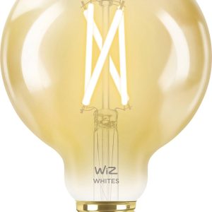 WiZ 8718699786793 LED-lamp Energielabel F (A – G) E27 7 W = 50 W Barnsteen, Warmwit tot neutraalwit Besturing via App 1