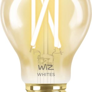 WiZ 8718699787219 LED-lamp Energielabel F (A – G) E27 7 W = 50 W Barnsteen, Warmwit tot neutraalwit Besturing via App 1 WiZ 8718699787219 LED-lamp Energielabel F (A – G) E27 7 W = 50 W Barnsteen, Warmwit tot neutraalwit Besturing via App 1