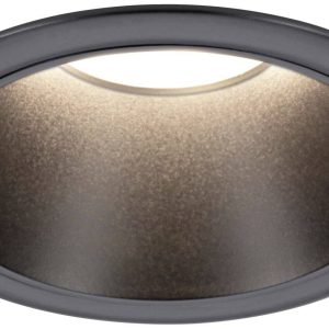 Paulmann 94871 Cole Coin Inbouwlamp LED 6 W Zwart Paulmann 94871 Cole Coin Inbouwlamp LED 6 W Zwart