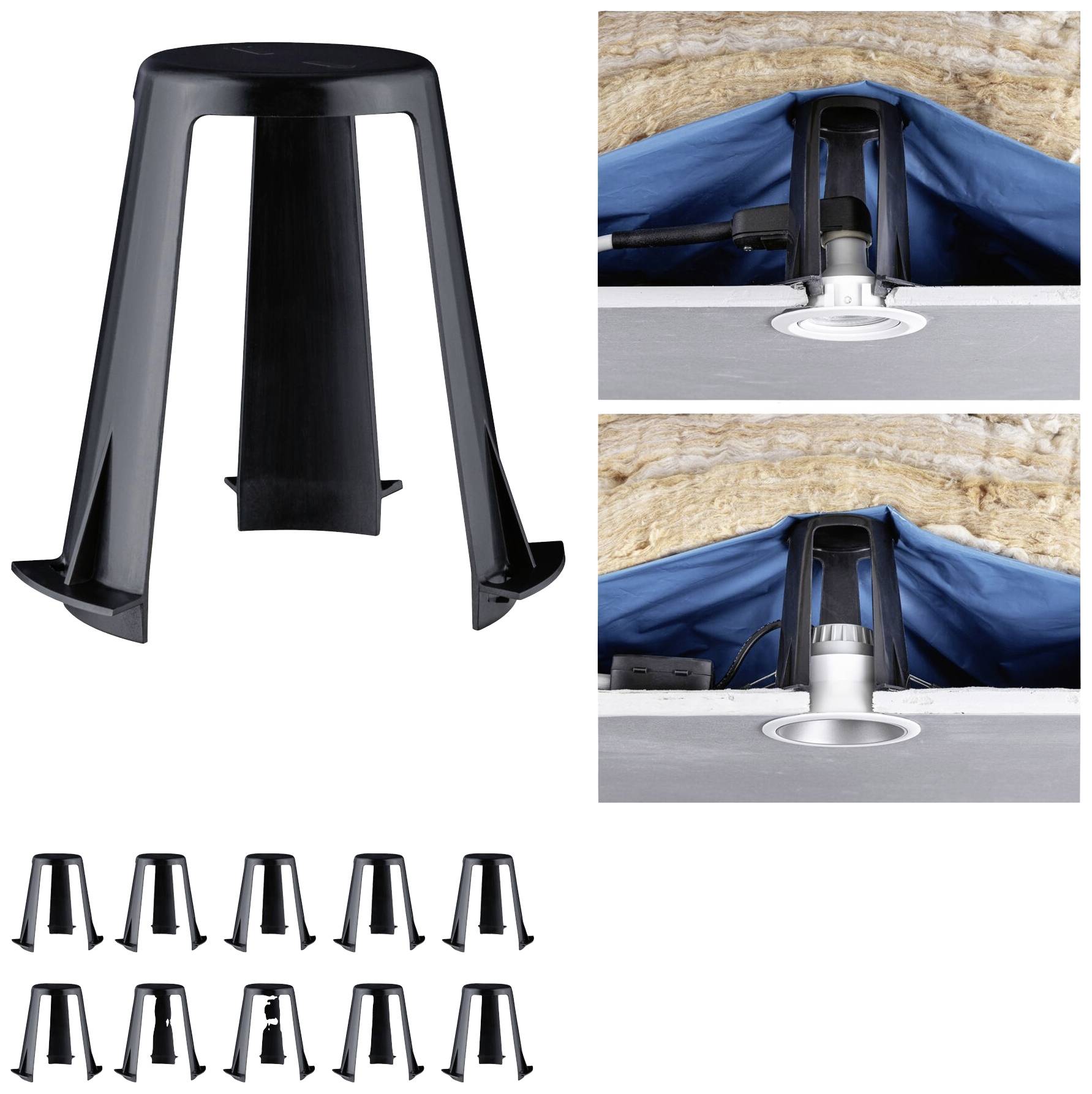 Paulmann 92401 Afstandhouder IP20 Zwart
