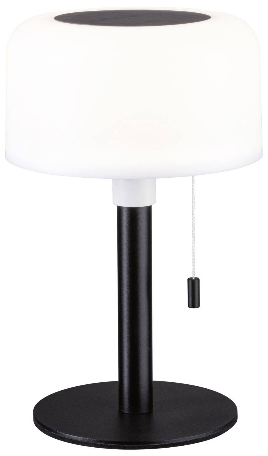 Paulmann 94607 Bartja Tafellamp op zonne-energie 1.6 W Warmwit Zwart