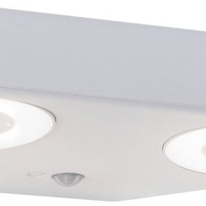 Paulmann Silma 94868 LED-buitenlamp met bewegingsmelder (wand) LED 11 W Wit Paulmann Silma 94868 LED-buitenlamp met bewegingsmelder (wand) LED 11 W Wit