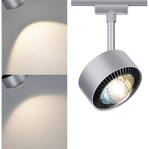 Paulmann Aldan LED-railspot URail 8 W LED Chroom (mat) Paulmann Aldan LED-railspot URail 8 W LED Chroom (mat)