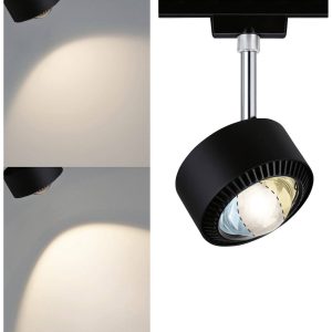 Paulmann Aldan LED-railspot URail 8 W LED Zwart (mat) Paulmann Aldan LED-railspot URail 8 W LED Zwart (mat)