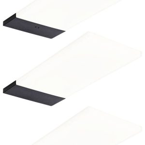 Paulmann Bredo LED-opbouwlamp 2.5 W Warmwit Zwart Paulmann Bredo LED-opbouwlamp 2.5 W Warmwit Zwart